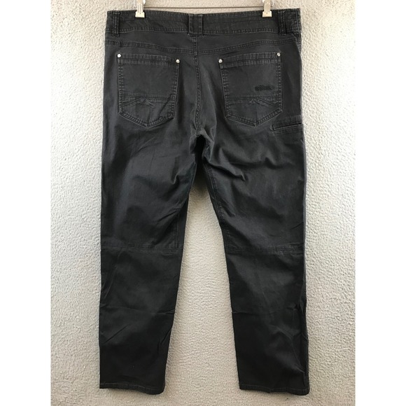 Kuhl Kanvus Jean Mens 38x32 Gray Relaxed Fit Outdoor Work Casual Pants - Picture 2 of 9